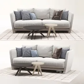 Trussardi casa lightshell sofa